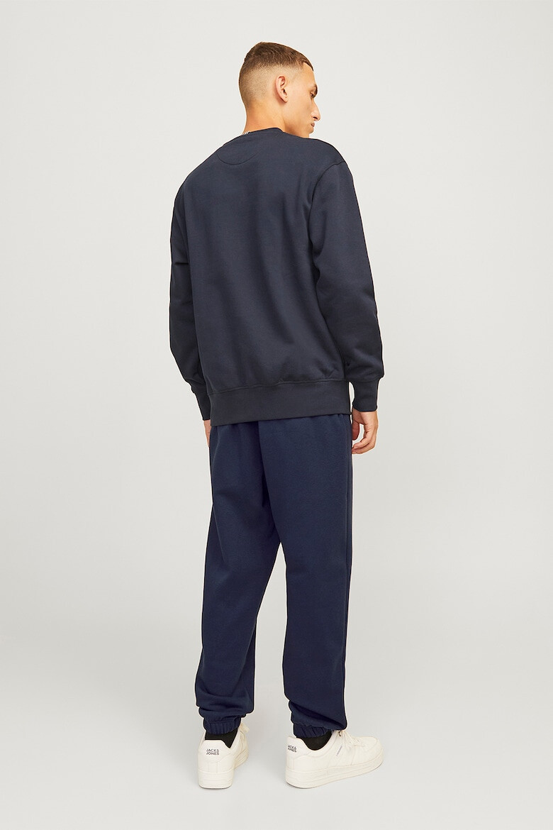 Jack & Jones Pantaloni de trening din amestec de bumbac cu snur - Pled.ro