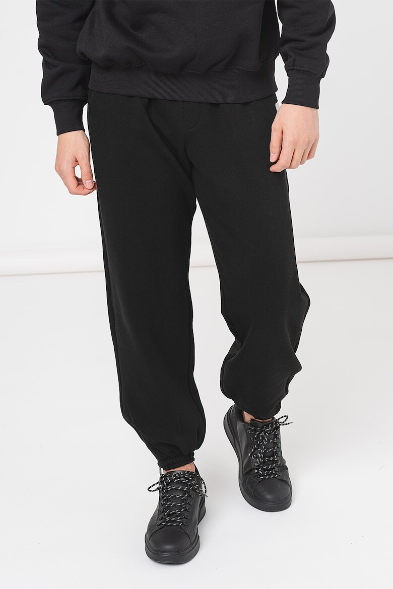 Jack & Jones Pantaloni de trening din bumbac organic cu talie medie - Pled.ro