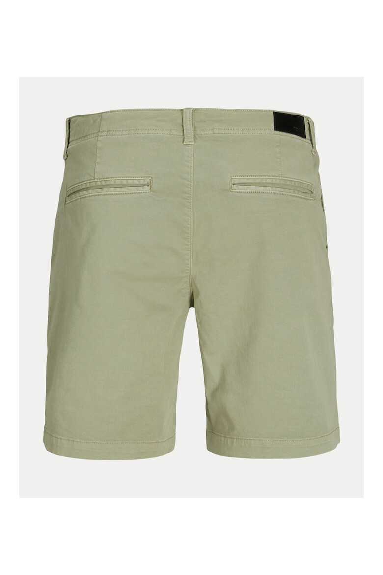 Jack & Jones Pantaloni scurti barbati 304125874 Bej Bumbac - Pled.ro