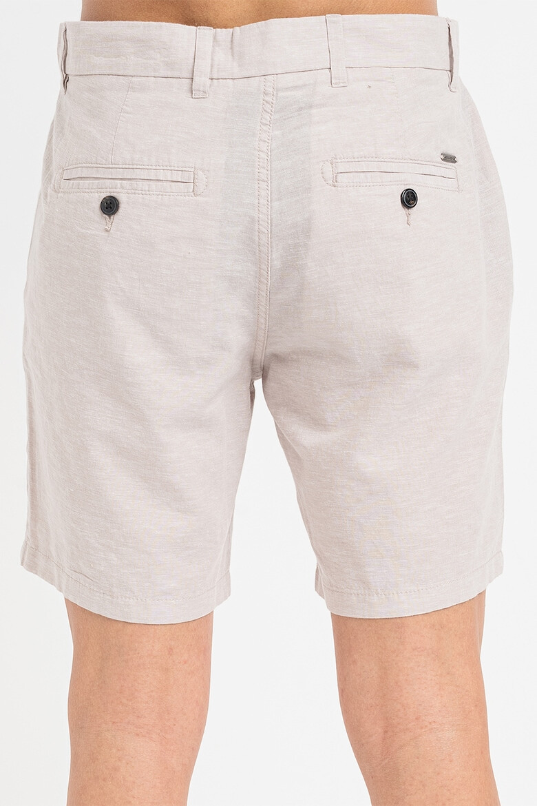 Jack & Jones Pantaloni scurti chino din amestec de in - Pled.ro