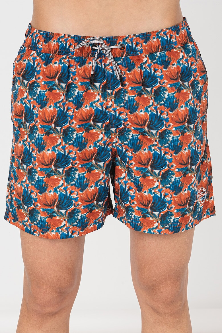 Jack & Jones Pantaloni scurti de baie cu model grafic Fiji - Pled.ro