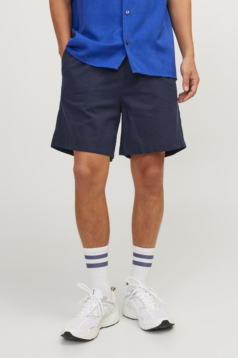 Jack & Jones Pantaloni scurti din amestec de in - Pled.ro