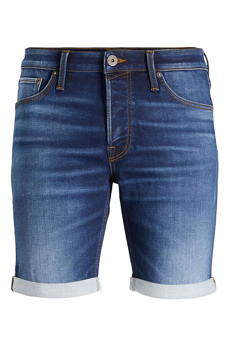 Jack & Jones Pantaloni scurti lejeri de denim cu aspect decolorat Rick - Pled.ro