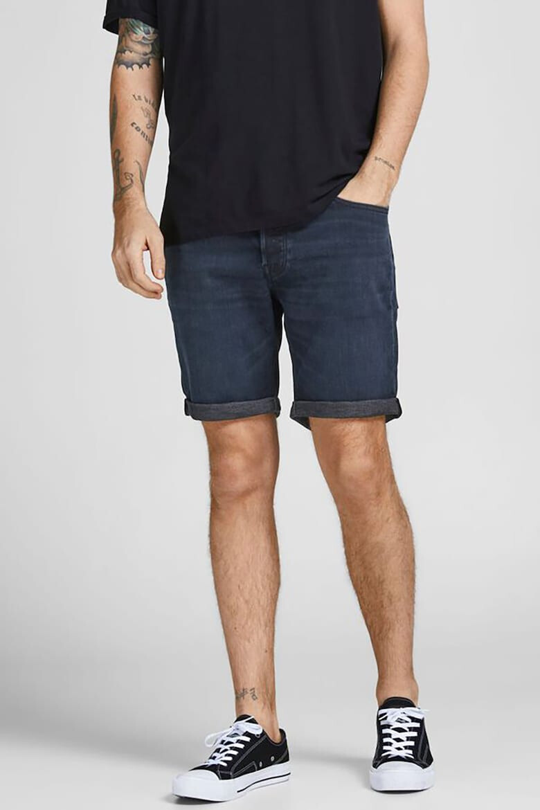 Jack & Jones Pantaloni scurti lejeri de denim Rick - Pled.ro