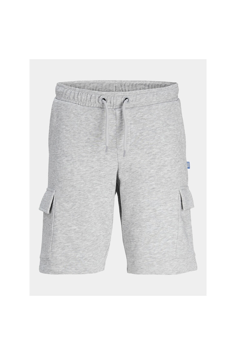 Jack & Jones Pantaloni scurti sport baieti 303522087 Gri Poliester - Pled.ro