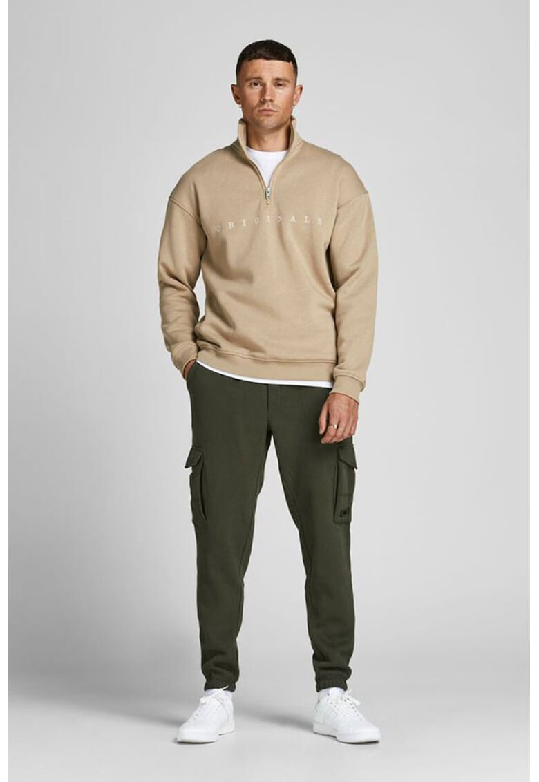 Jack & Jones Pantaloni sport cargo cu snur in talie Gordon - Pled.ro