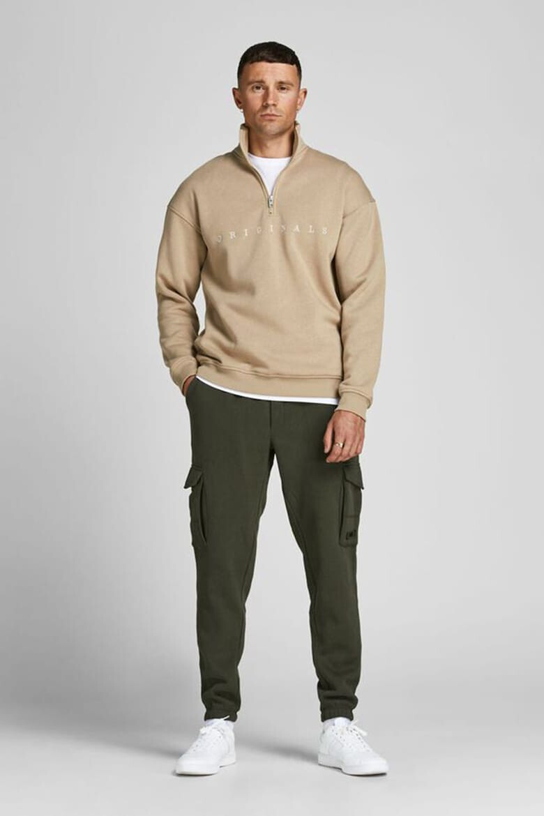 Jack & Jones Pantaloni sport cargo cu snur in talie Gordon - Pled.ro