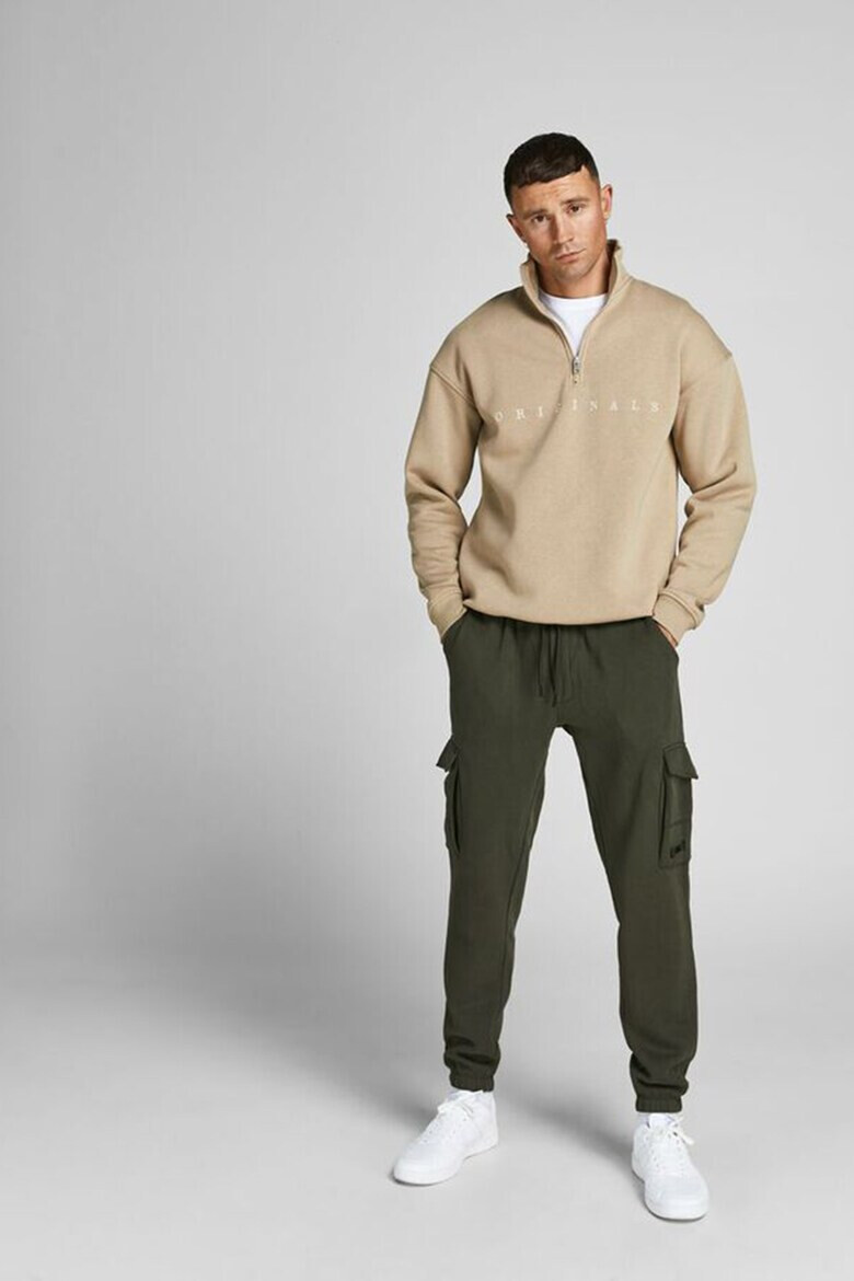 Jack & Jones Pantaloni sport cargo cu snur in talie Gordon - Pled.ro