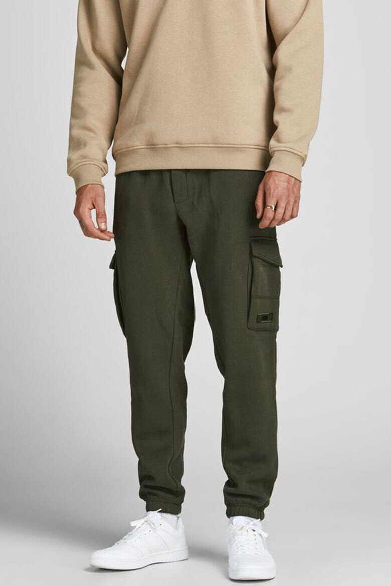 Jack & Jones Pantaloni sport cargo cu snur in talie Gordon - Pled.ro