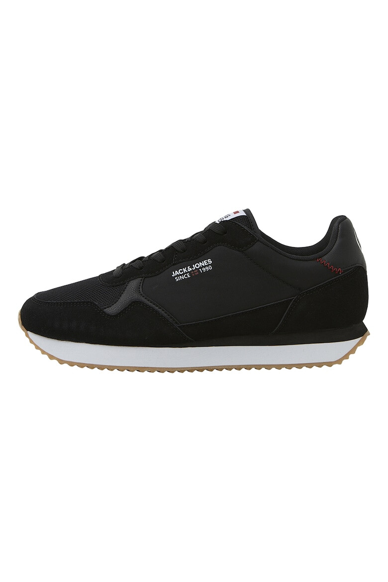 Jack & Jones Pantofi sport cu detalii de piele intoarsa ecologica si plasa - Pled.ro