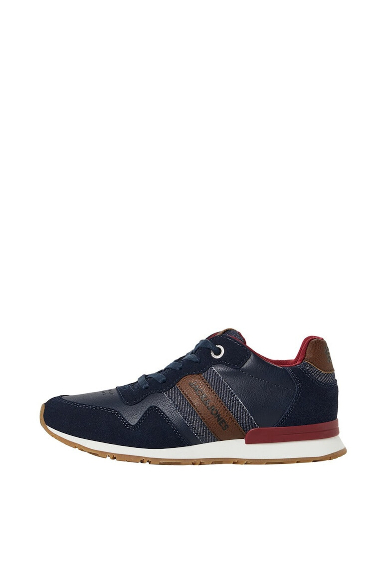 Jack&Jones Pantofi sport cu garnituri de denim cu piele ecologica - Pled.ro