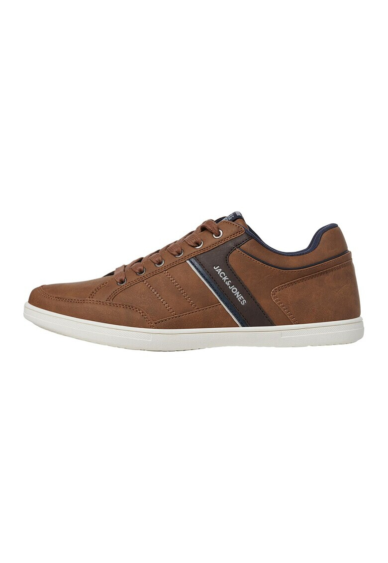 Jack & Jones Pantofi sport de piele ecologica cu logo - Pled.ro