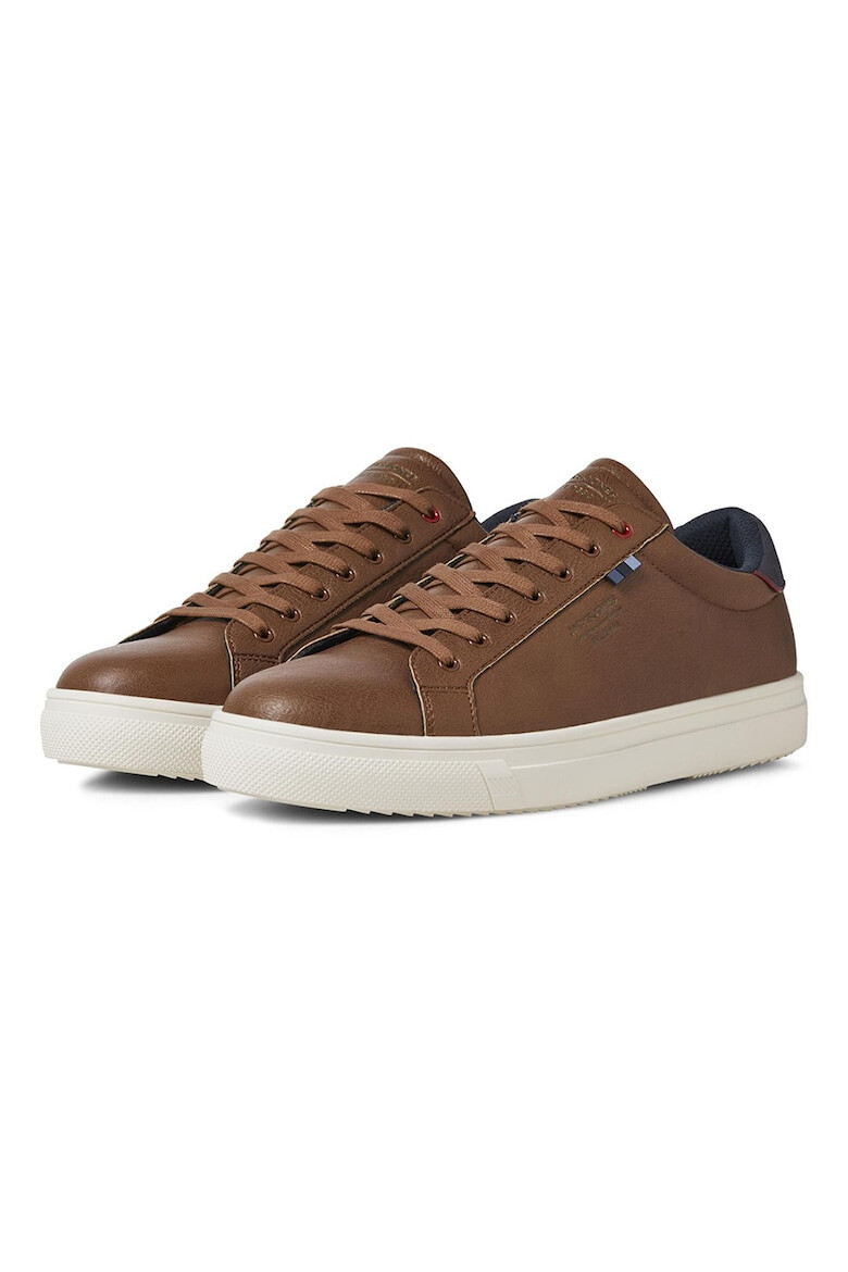 Jack & Jones Pantofi sport din piele ecologica cu logo discret - Pled.ro