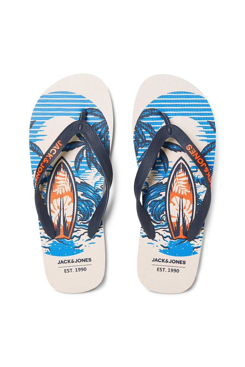 Jack & Jones Papuci flip-flop cu logo - Pled.ro