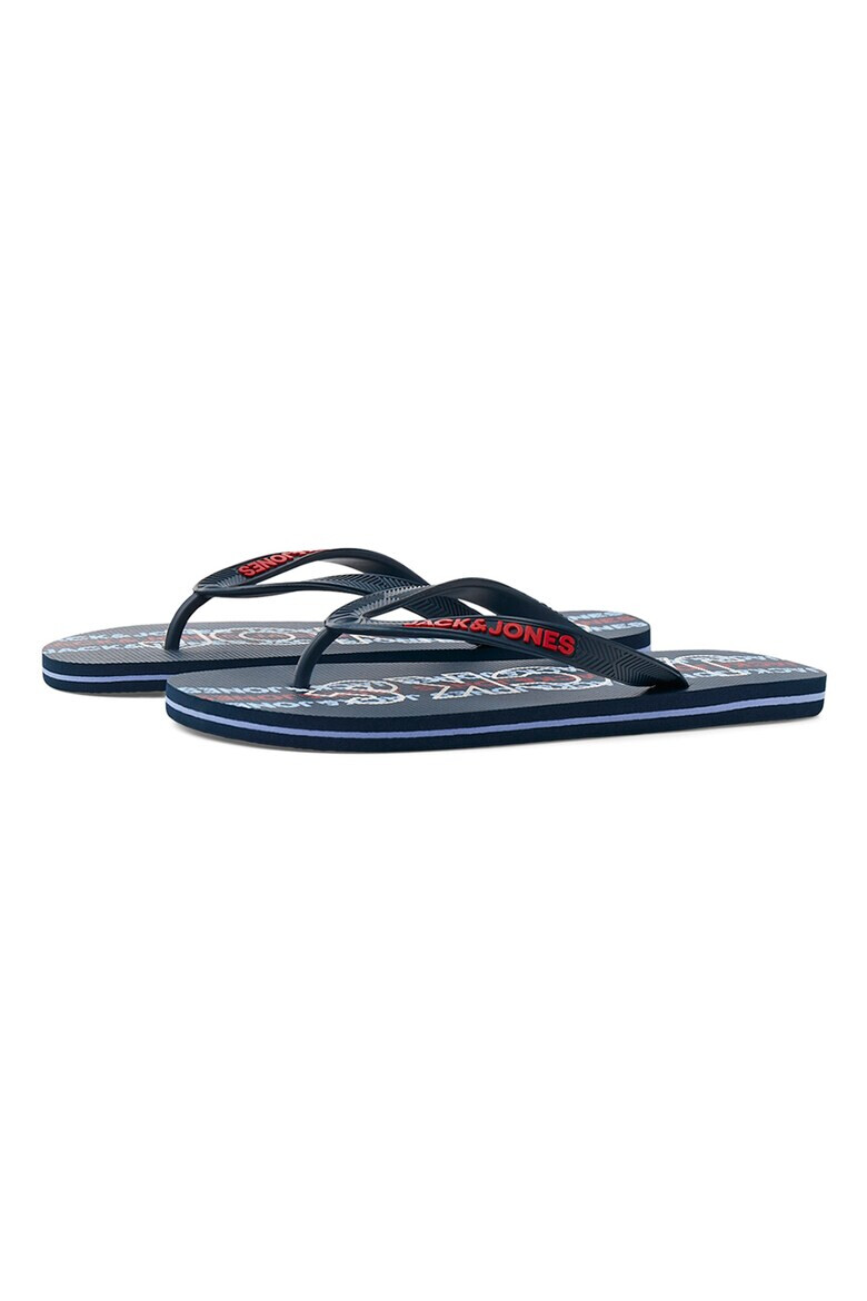 Jack & Jones Papuci flip-flop cu logo - Pled.ro