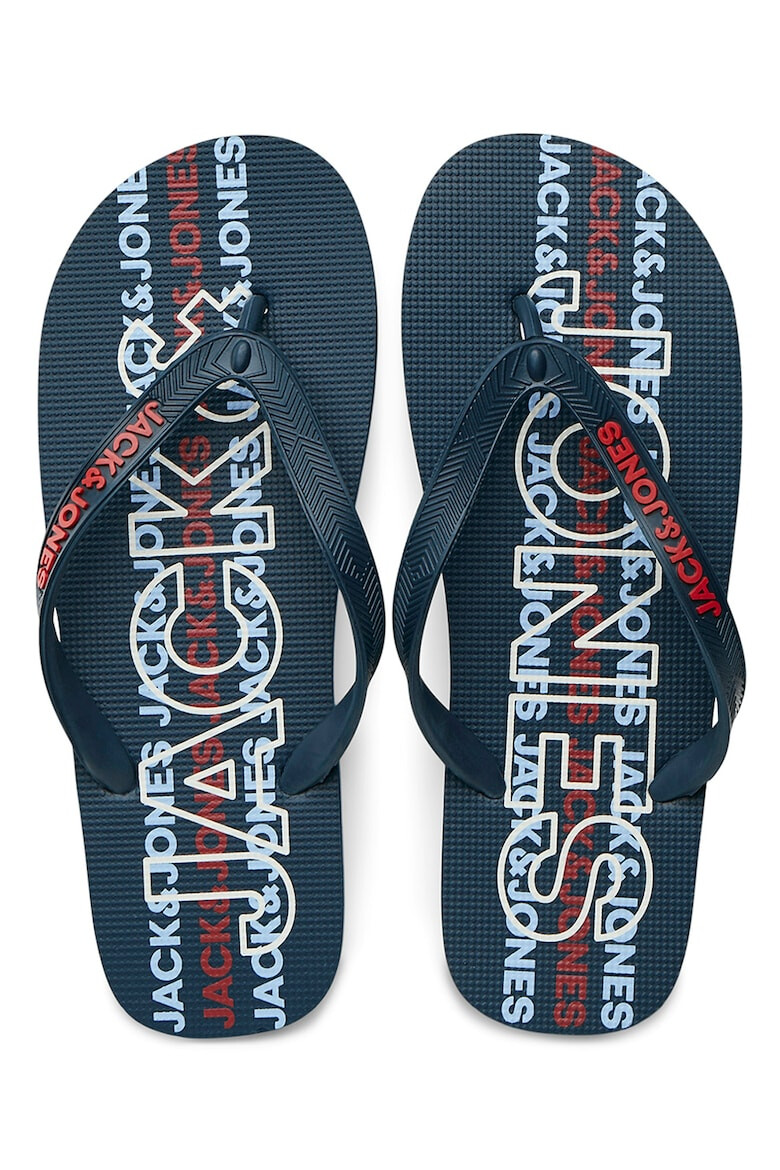 Jack & Jones Papuci flip-flop cu logo - Pled.ro