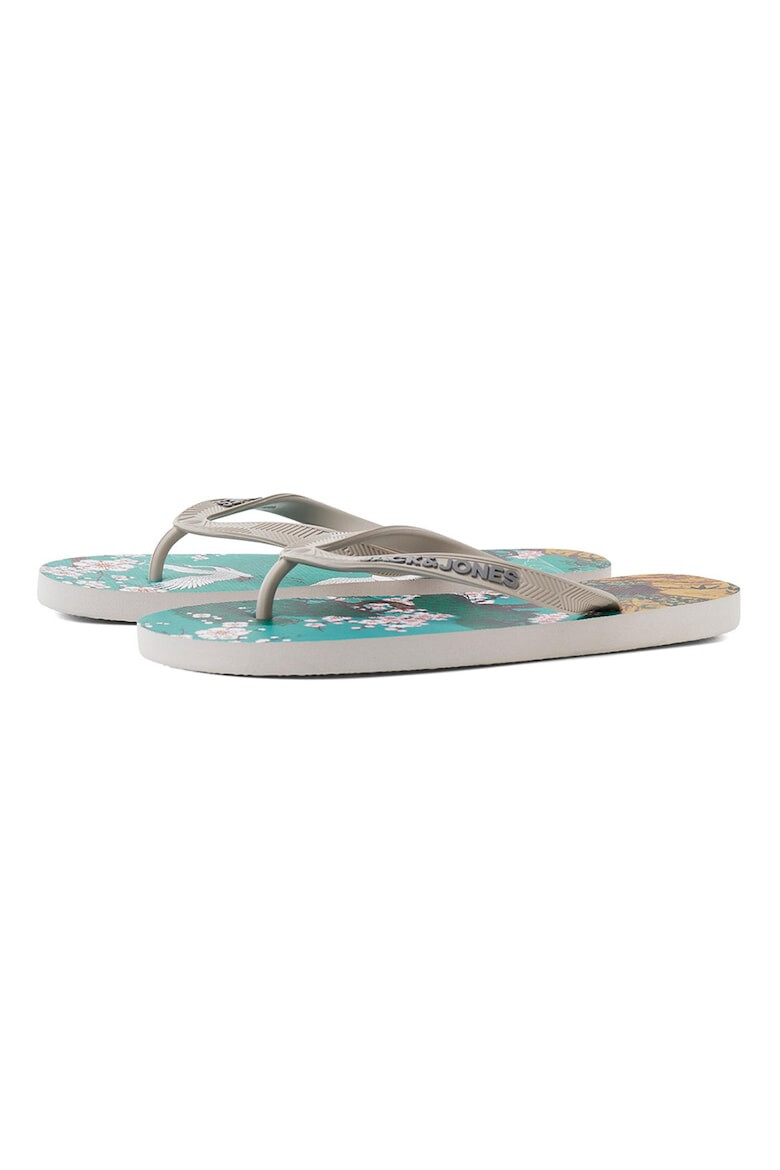 Jack & Jones Papuci flip-flop de cauciuc Palm - Pled.ro