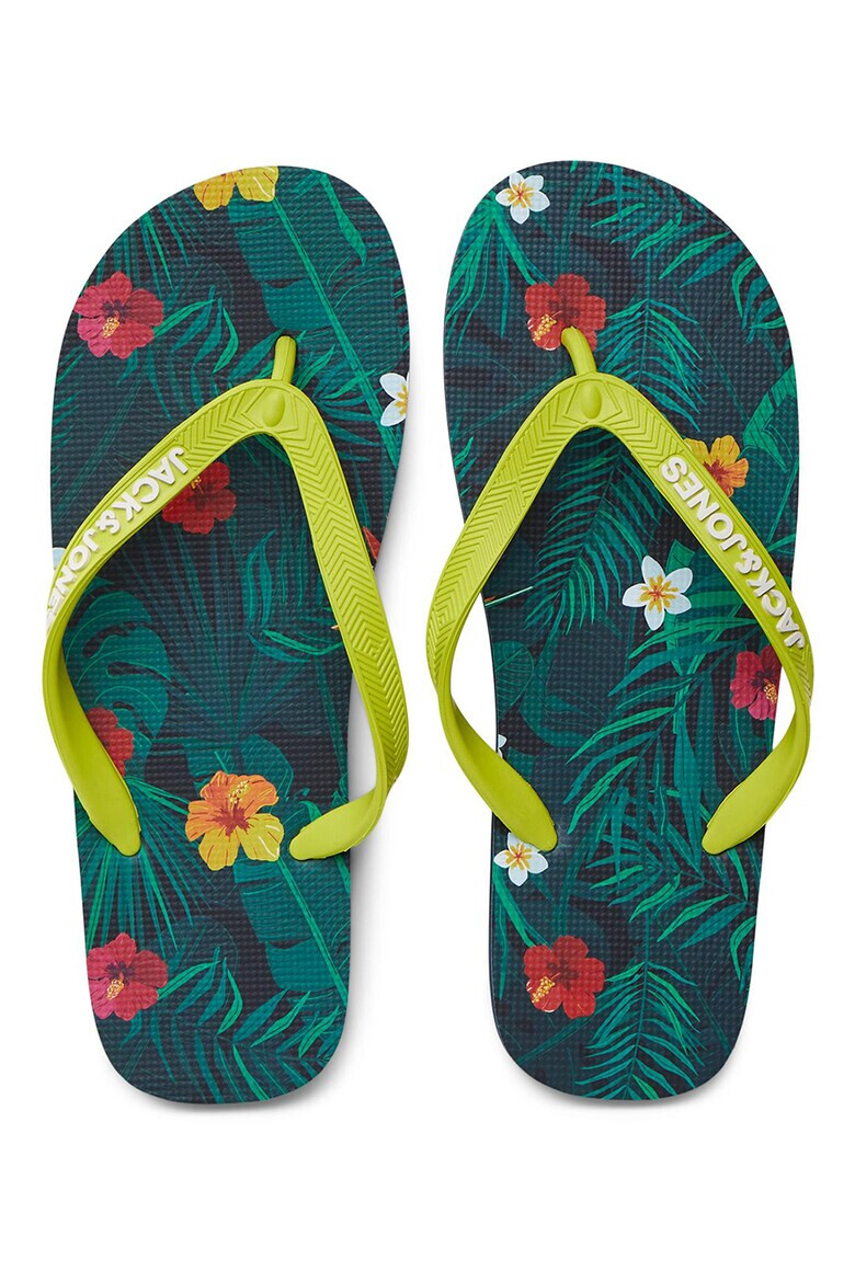 Jack & Jones Papuci flip-flop de cauciuc Palm - Pled.ro