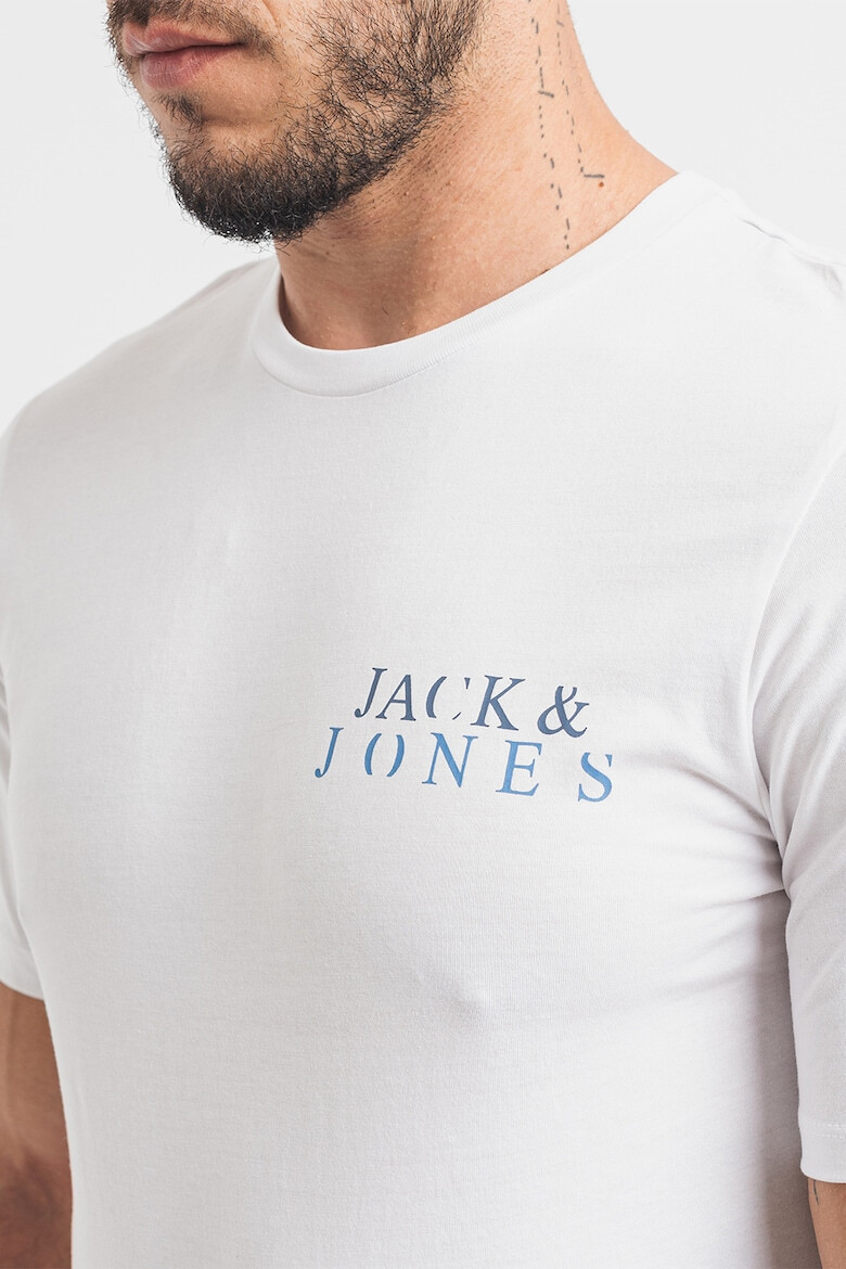 Jack & Jones Pijama de bumbac cu logo Alex - Pled.ro