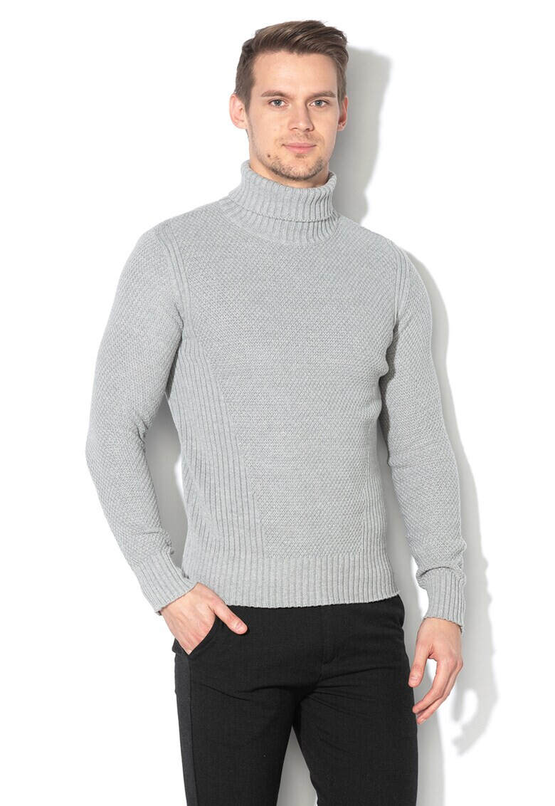 Jack&Jones Pulover cu guler inalt Bendix - Pled.ro