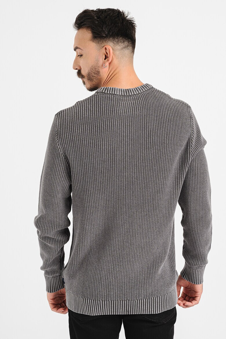 Jack & Jones Pulover de bumbac cu aspect texturat - Pled.ro