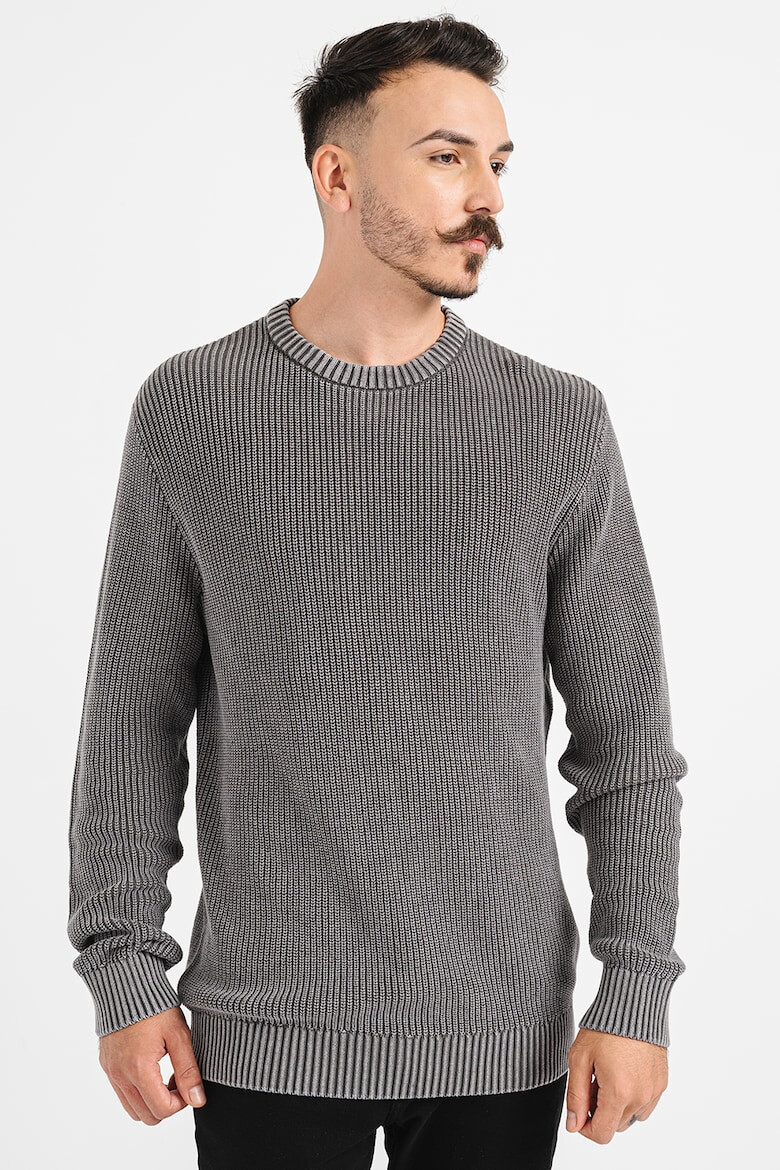 Jack & Jones Pulover de bumbac cu aspect texturat - Pled.ro