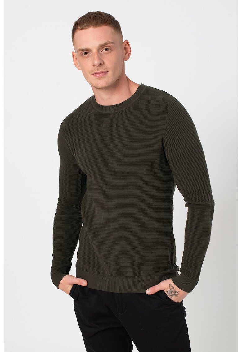 Jack&Jones Pulover de bumbac organic Liam - Pled.ro