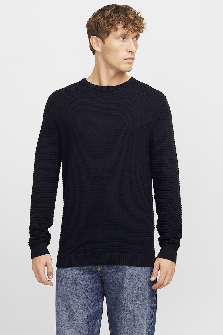 Jack & Jones Pulover slim fit striat Otto - Pled.ro