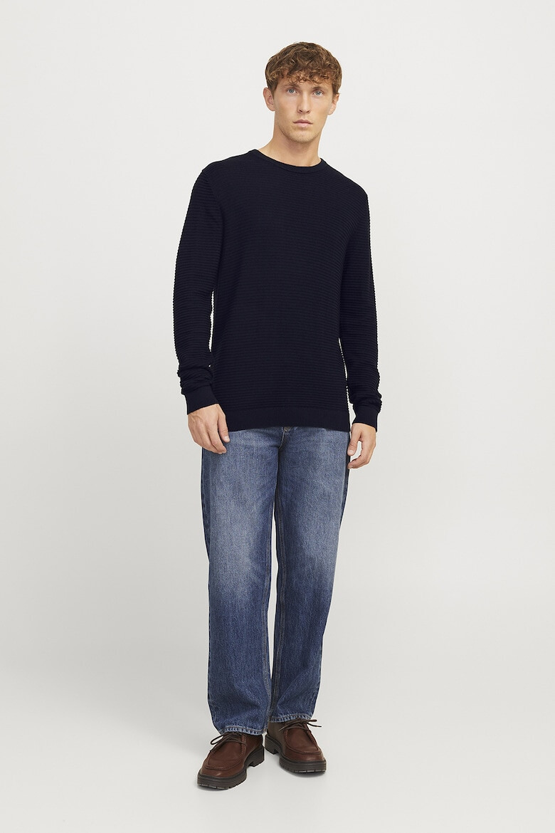 Jack & Jones Pulover slim fit striat Otto - Pled.ro