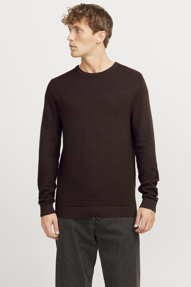 Jack & Jones Pulover slim fit striat Otto - Pled.ro