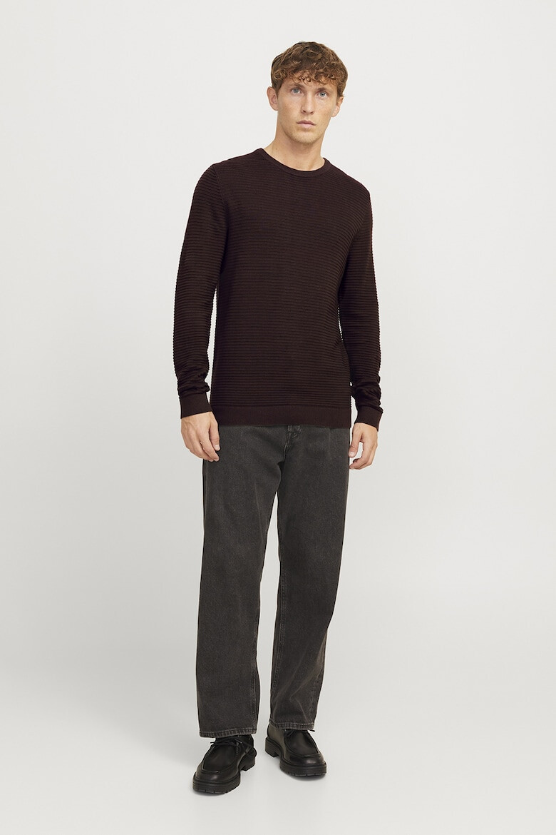 Jack & Jones Pulover slim fit striat Otto - Pled.ro