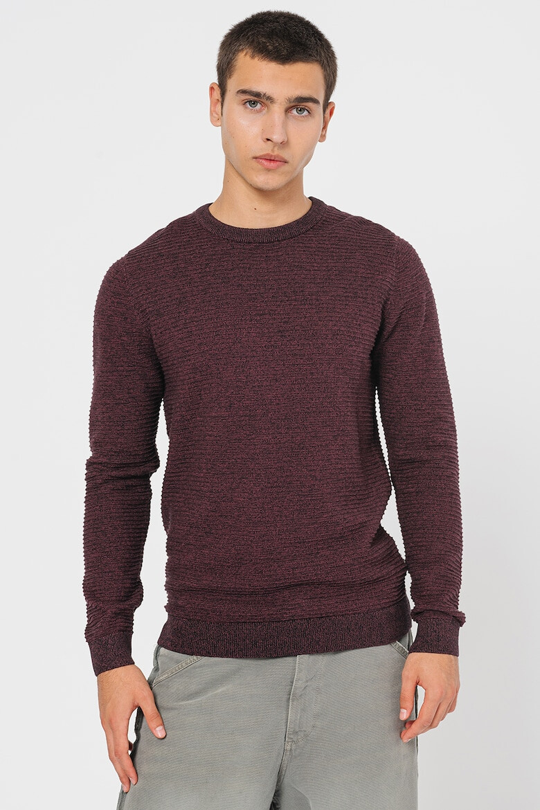 Jack & Jones Pulover slim fit striat Otto - Pled.ro