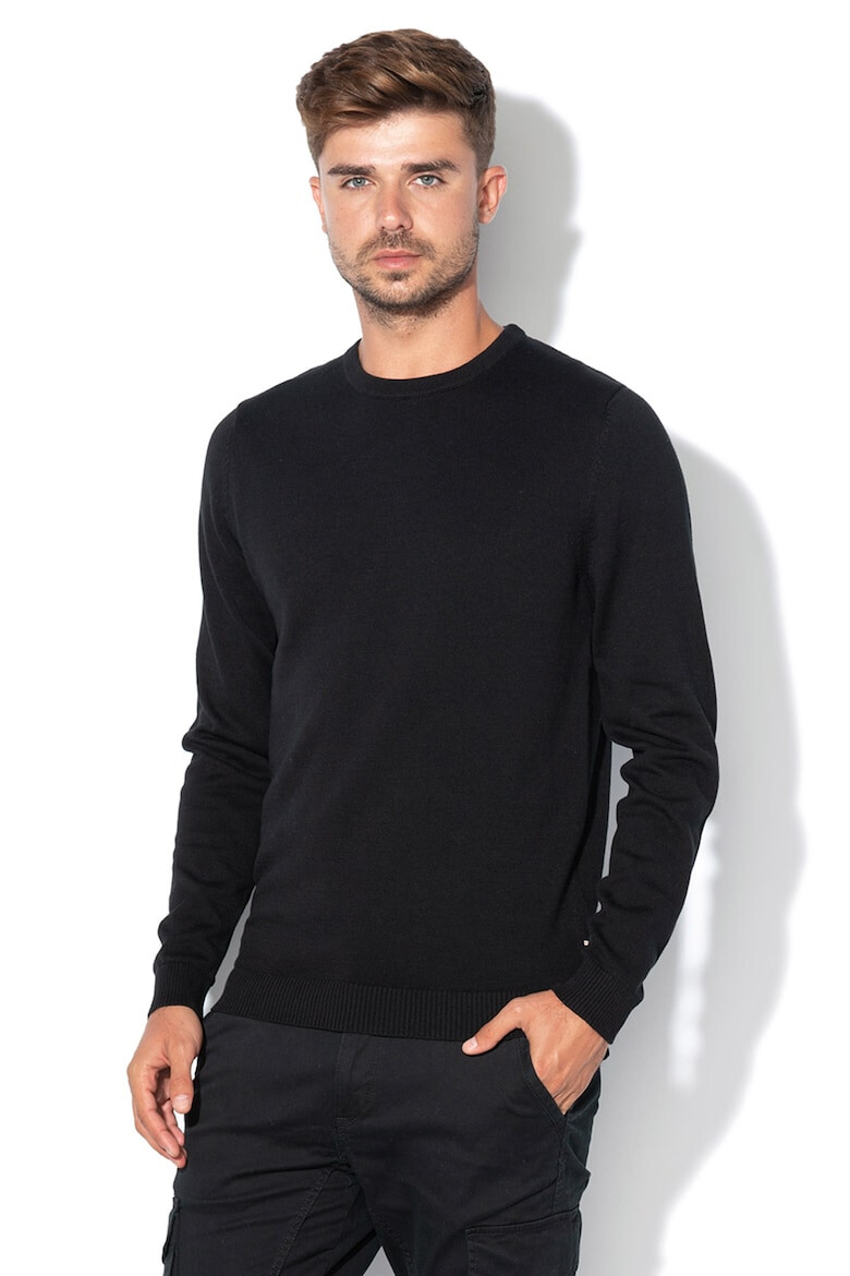 Jack & Jones Pulover tricotat fin din bumbac organic Basic - Pled.ro