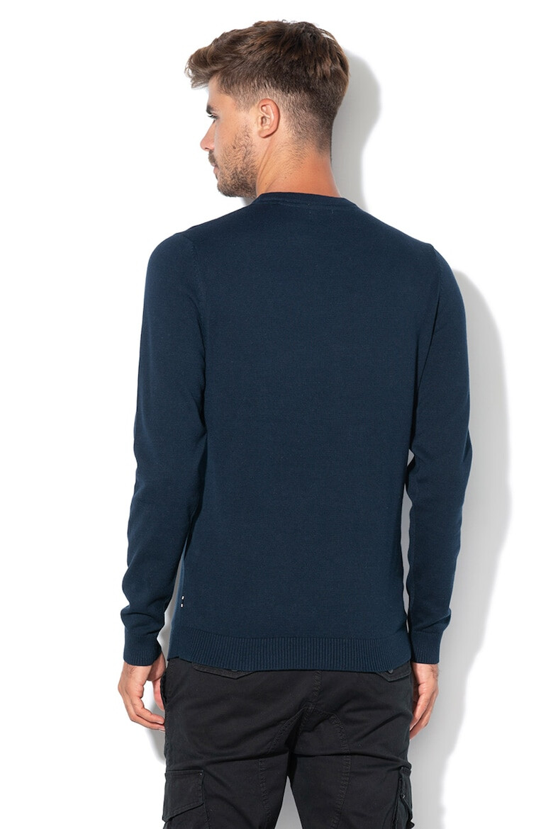 Jack & Jones Pulover tricotat fin din bumbac organic Basic - Pled.ro