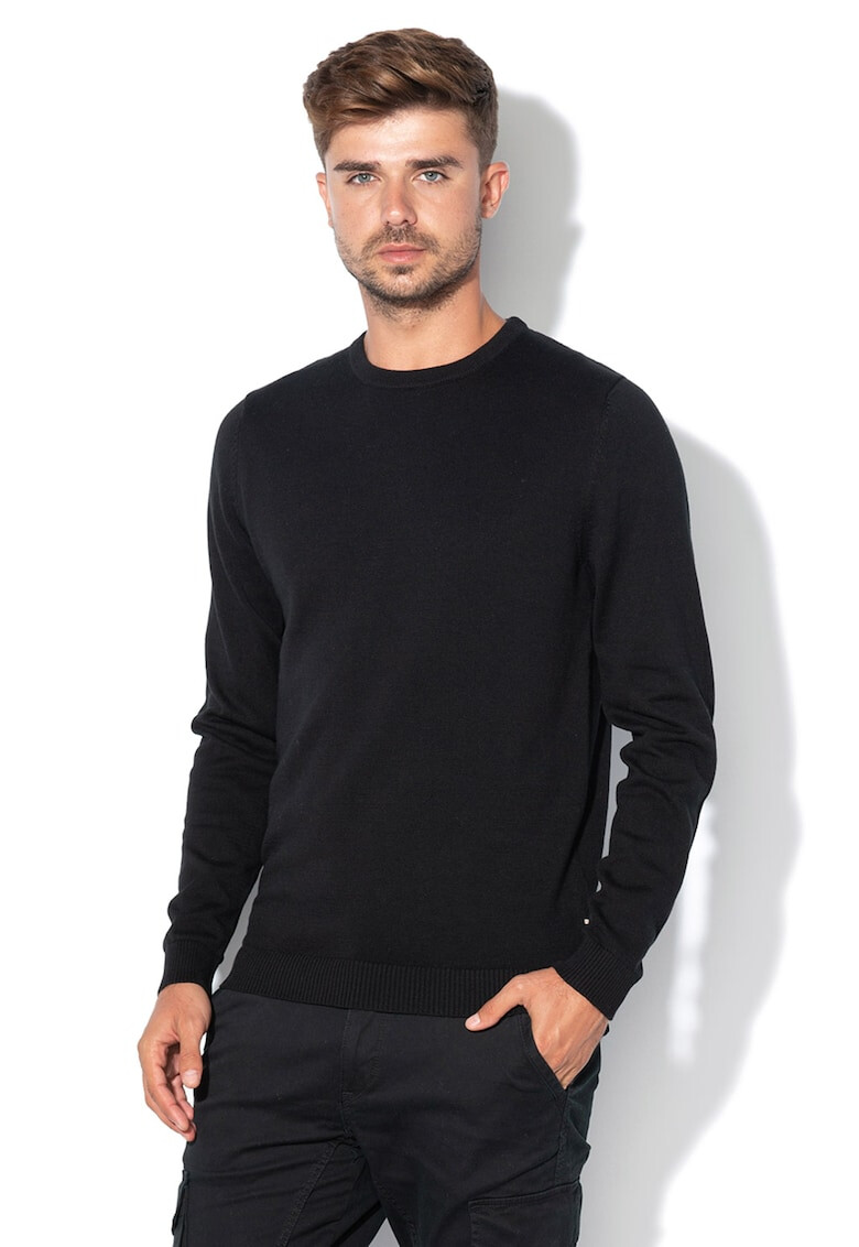 Jack & Jones Pulover tricotat fin din bumbac organic Basic - Pled.ro