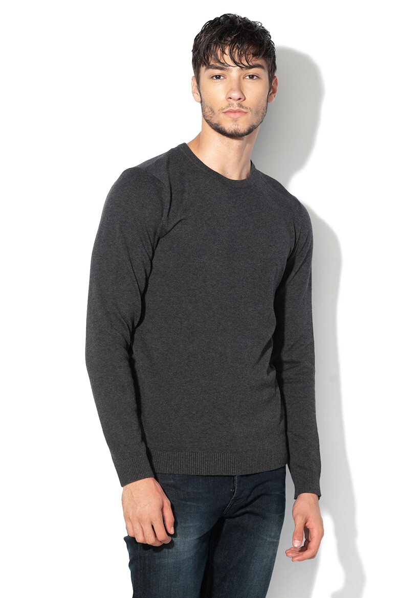 Jack & Jones Pulover tricotat fin din bumbac organic Basic - Pled.ro