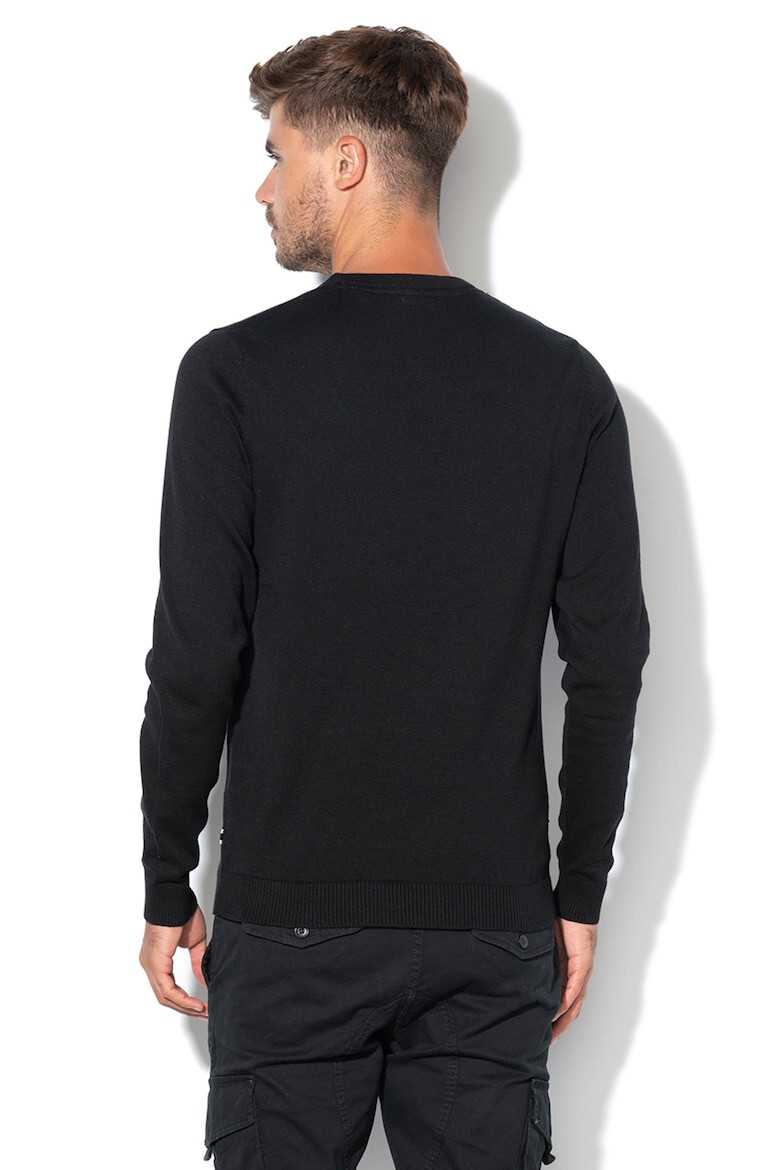 Jack & Jones Pulover tricotat fin din bumbac organic Basic - Pled.ro