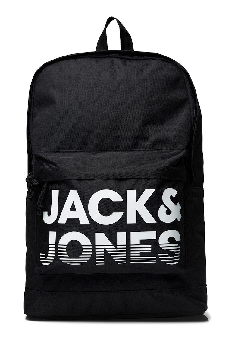 Jack&Jones Rucsac cu imprimeu logo si buzunar exterior cu fermoar - Pled.ro