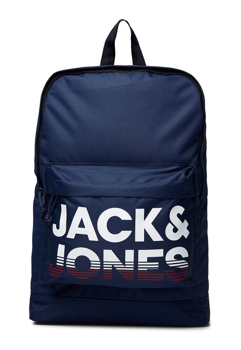 Jack & Jones Rucsac cu imprimeu logo si buzunar exterior cu fermoar - Pled.ro