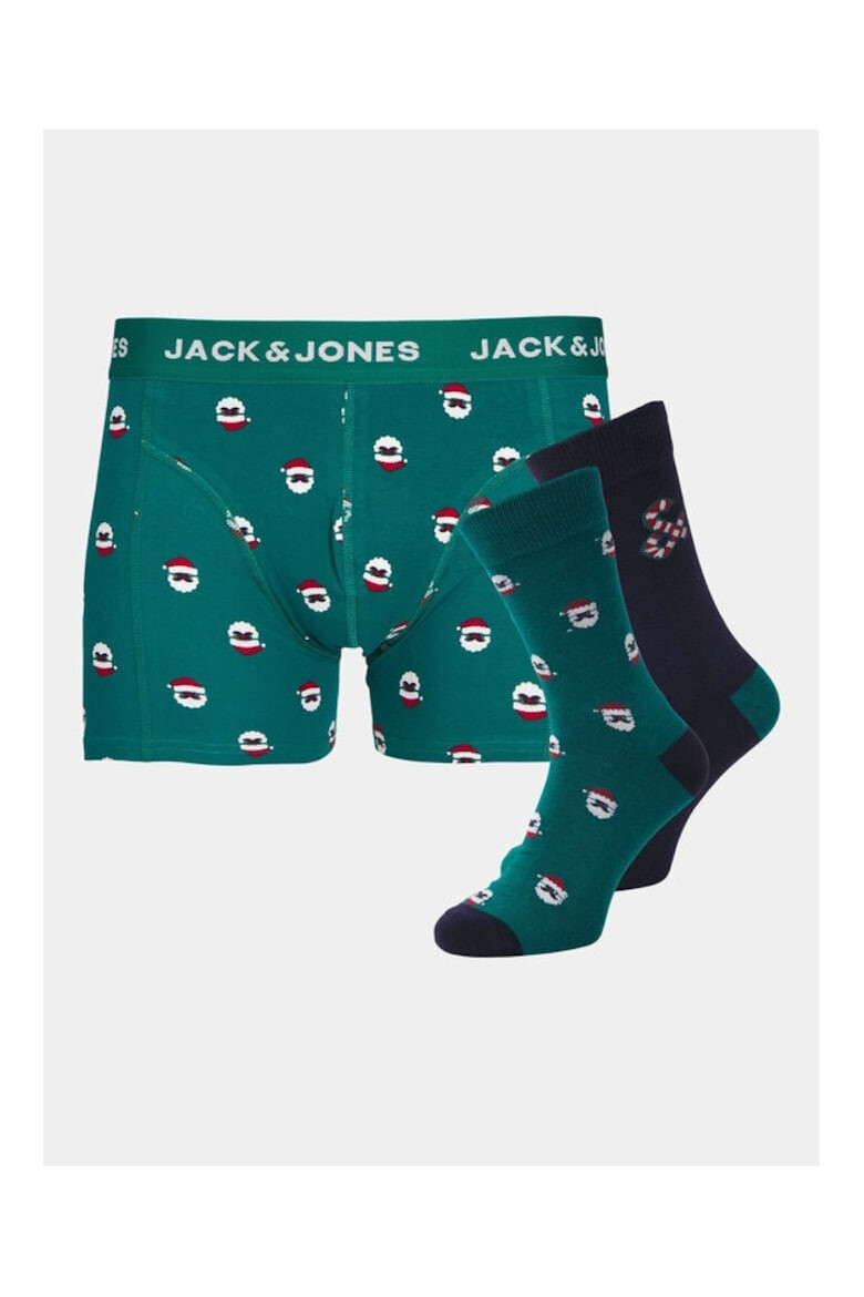 Jack & Jones Set Bumbac Verde - Pled.ro