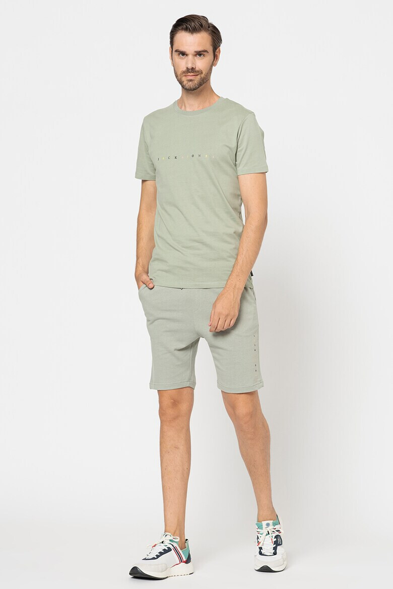 Jack & Jones Set de bermude sport si tricou Font - 2 piese - Pled.ro