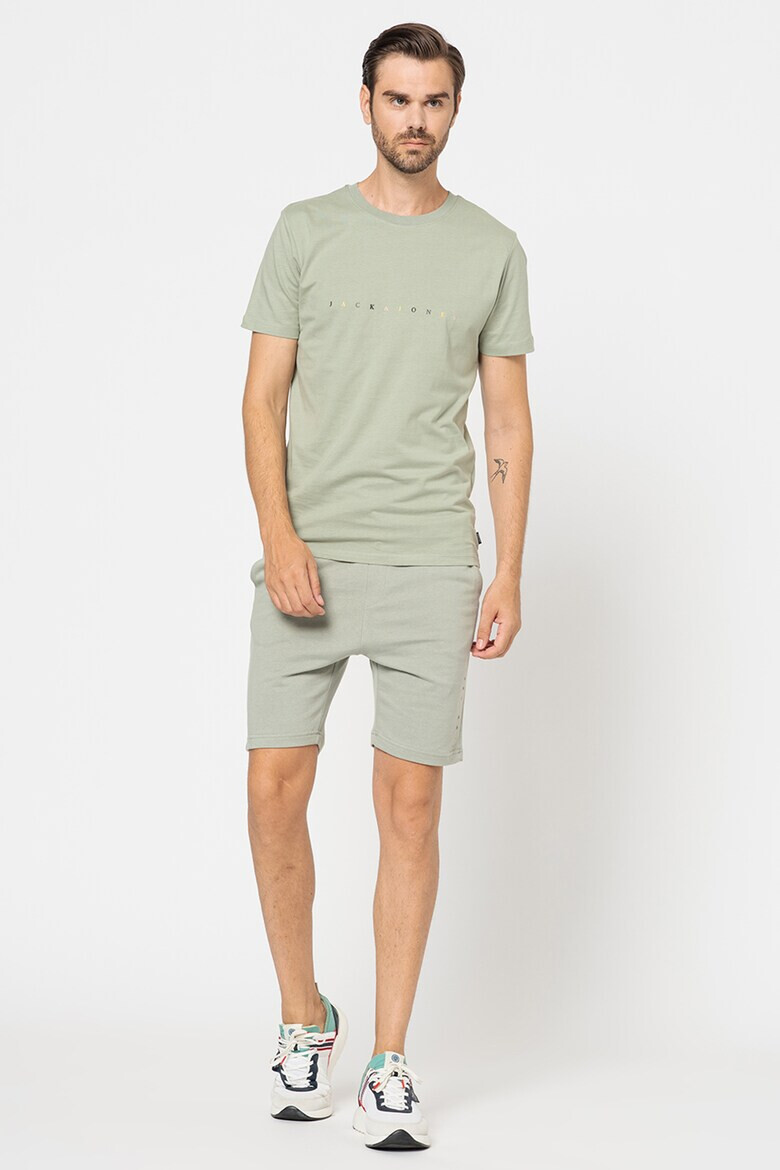 Jack & Jones Set de bermude sport si tricou Font - 2 piese - Pled.ro