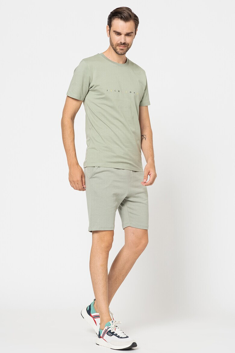 Jack & Jones Set de bermude sport si tricou Font - 2 piese - Pled.ro