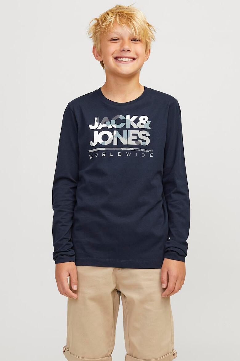 Jack & Jones Set de bluze de bumbac cu imprimeu logo - 2 piese - Pled.ro