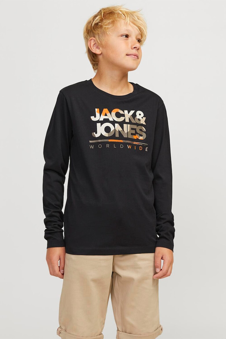 Jack & Jones Set de bluze de bumbac cu imprimeu logo - 2 piese - Pled.ro