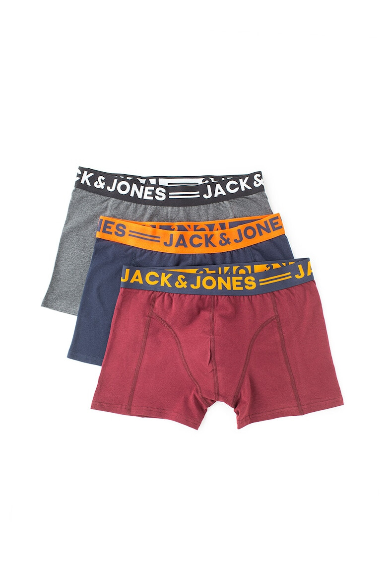 Jack & Jones Set de boxeri cu banda logo in talie Clichfield - 3 perechi - Pled.ro