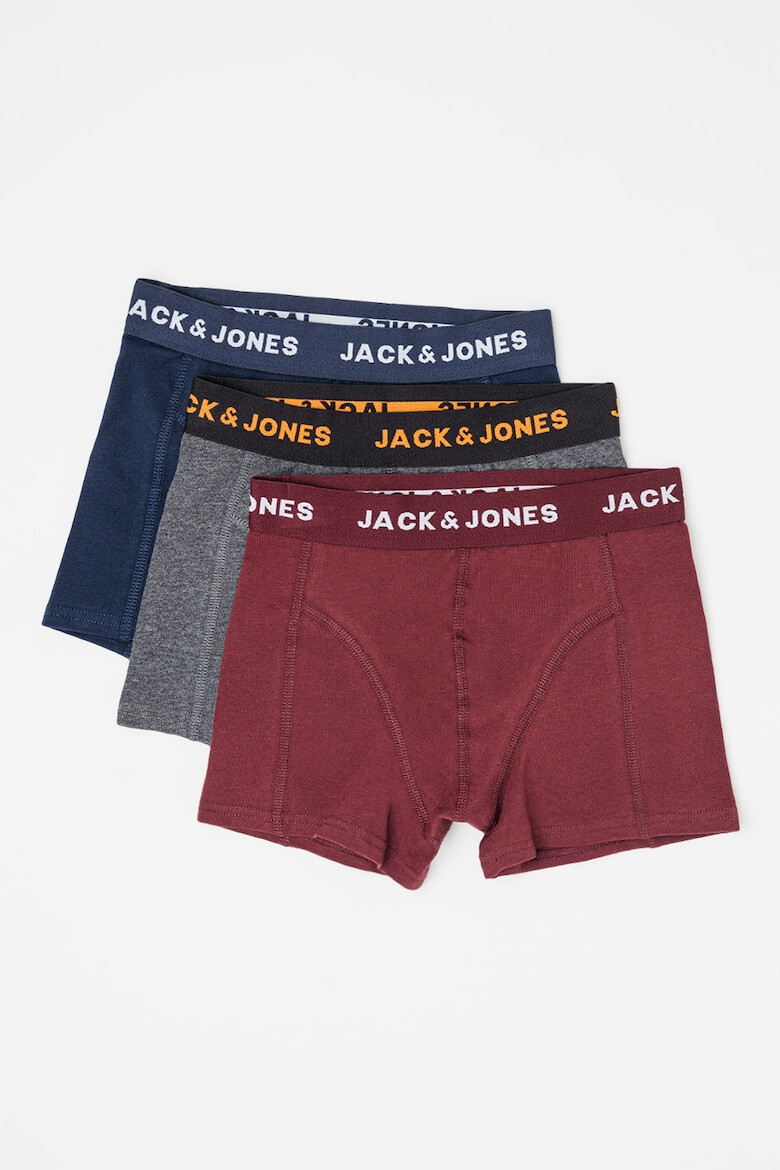 Jack & Jones Set de boxeri cu logo in talie - 3 perechi - Pled.ro