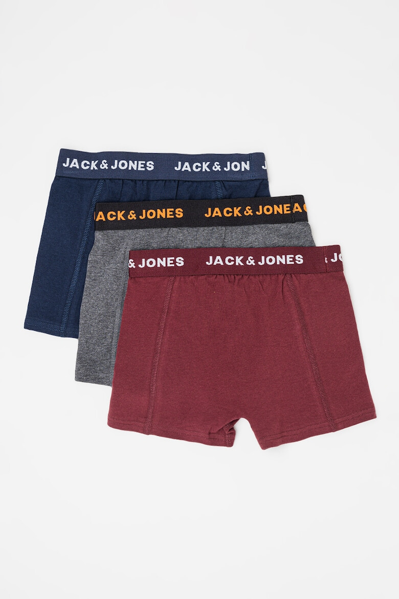 Jack & Jones Set de boxeri cu logo in talie - 3 perechi - Pled.ro