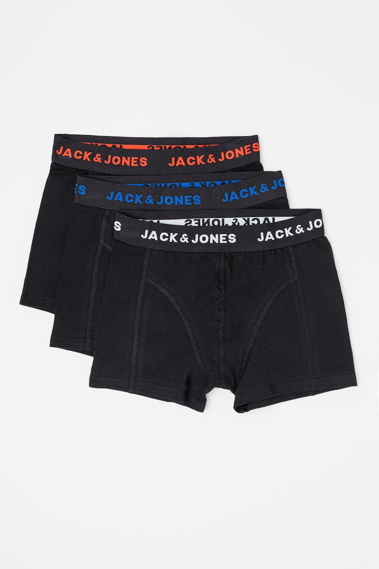 Jack & Jones Set de boxeri cu logo in talie - 3 perechi - Pled.ro