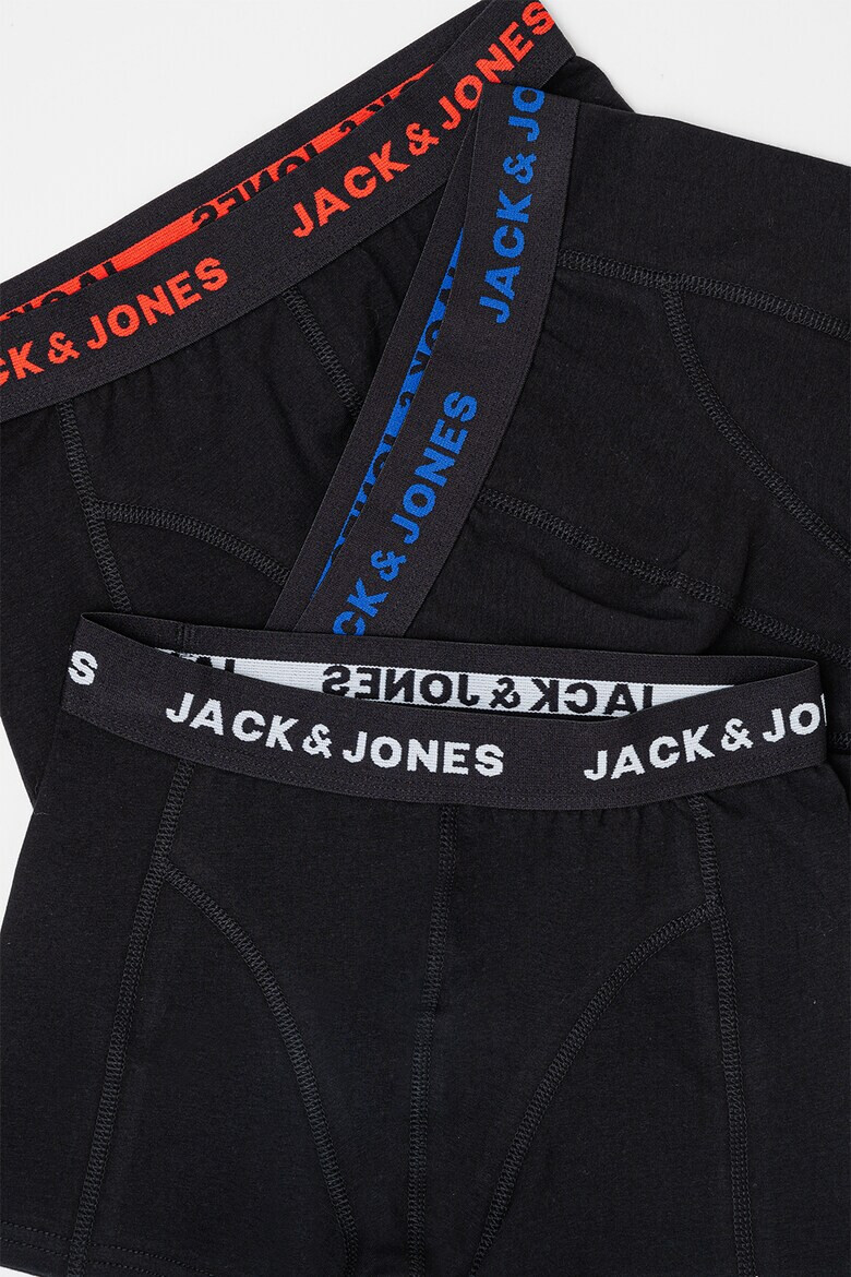 Jack & Jones Set de boxeri cu logo in talie - 3 perechi - Pled.ro